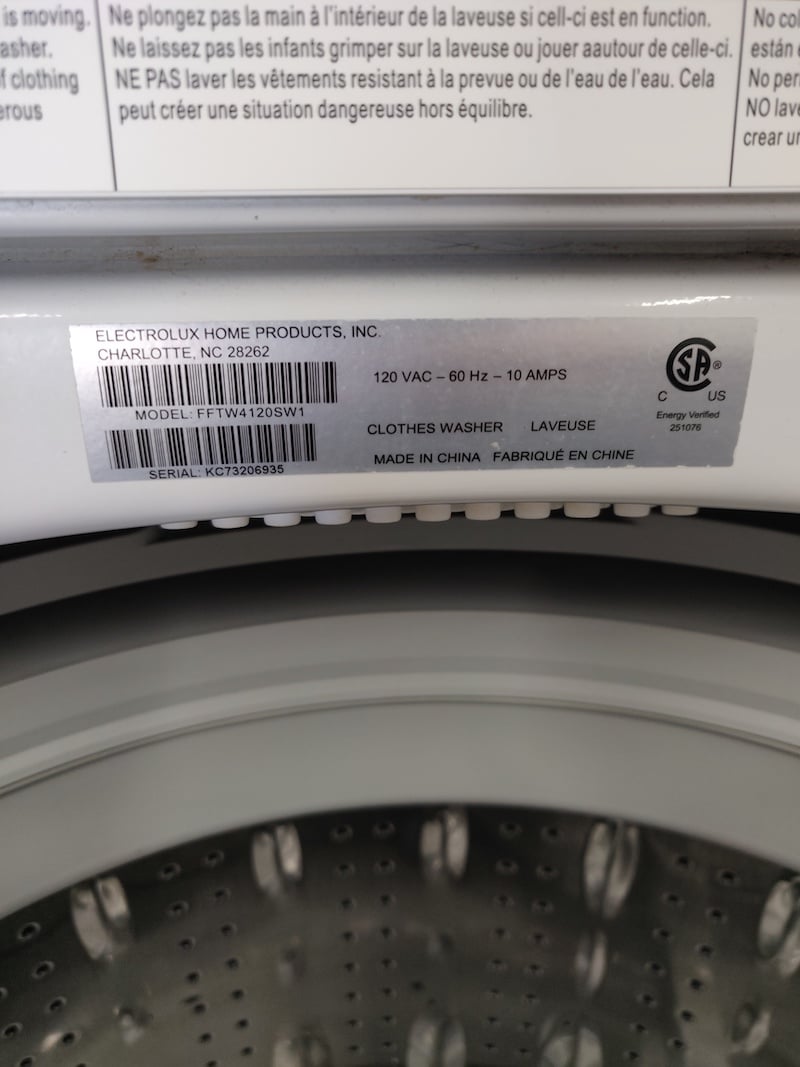 Where to Find Serial Numbers/Model Tags on Appliances